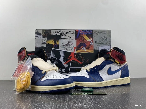 Reps TBK BV1300- High Los Retro Union Jordan Angeles Storm Blue 1 3585 Original 1015